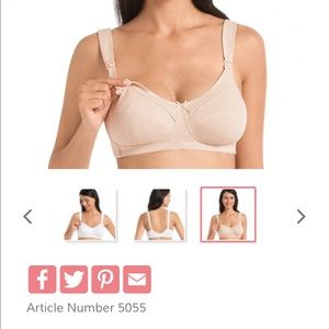 Anita cotton nursing bra